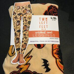 Two Left Feet Halloween Tights
